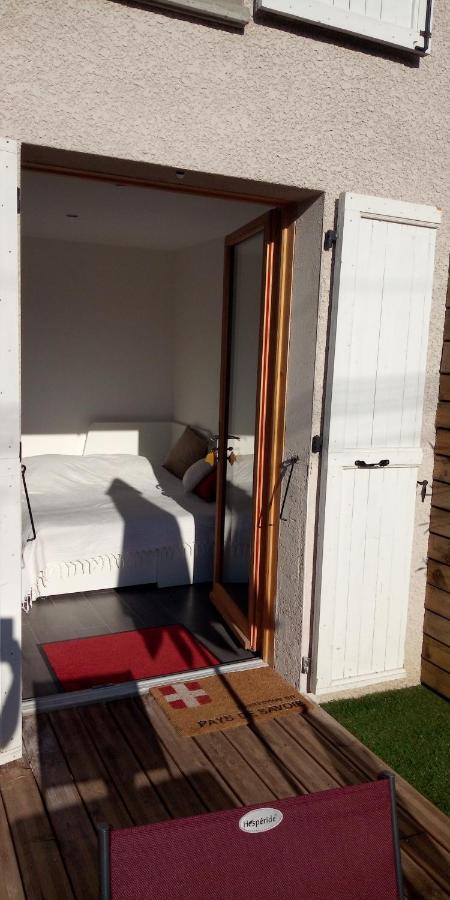 Studio Avec Jardin Au Pied Du Revard Dans Villa Aix-les-Bains Exterior foto